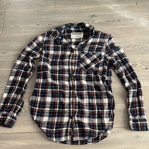Women’s blue flannel